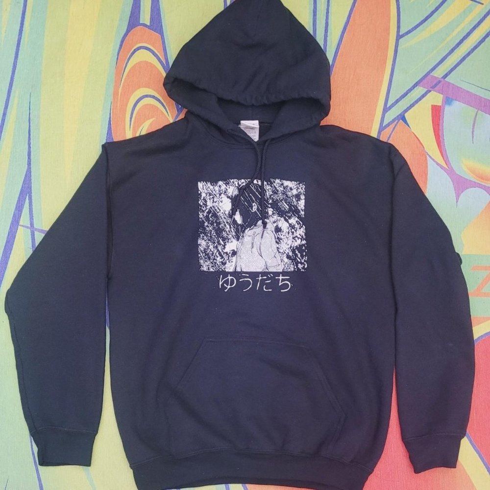 Rare Omocat Sudden Rain Anime Hoodie